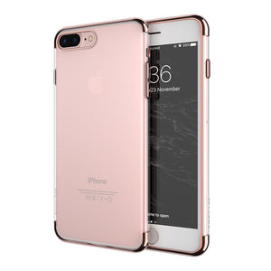 iPhone 6 6S 7 8 Plus Transparent Case  Luxury Phone Case