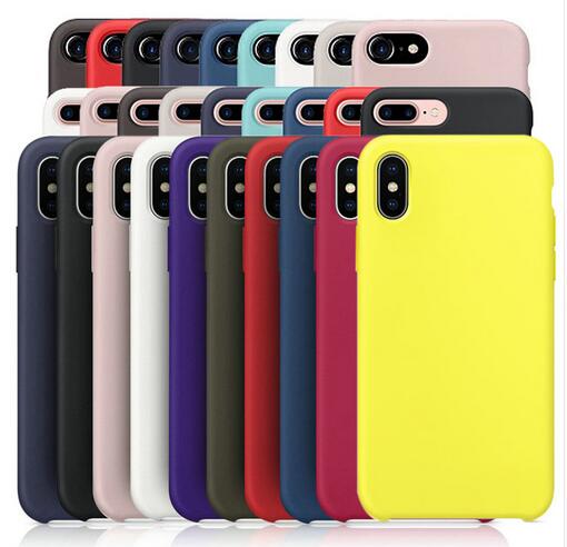 Silicone Case For iphone 8 Plus 7 Plus 6S 6 Plus